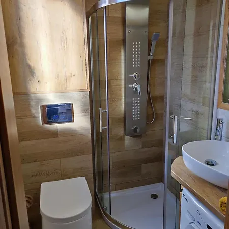 Nyaraló Lesny Zakatek-domek Sosna Parchowo